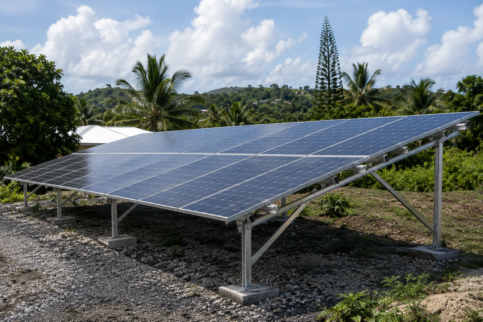 Structure solaire HQ Mount au sol
